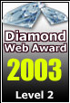 Diamond Web Award 2003 Level 2
