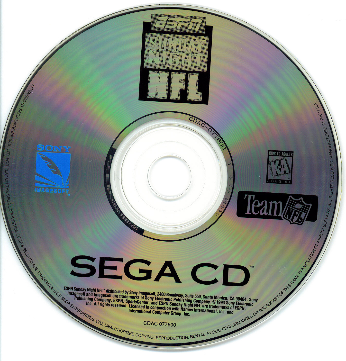 Sega Mega CD Disc Scans Game Covers Box Scans Box Art CD Labels Cart Labels