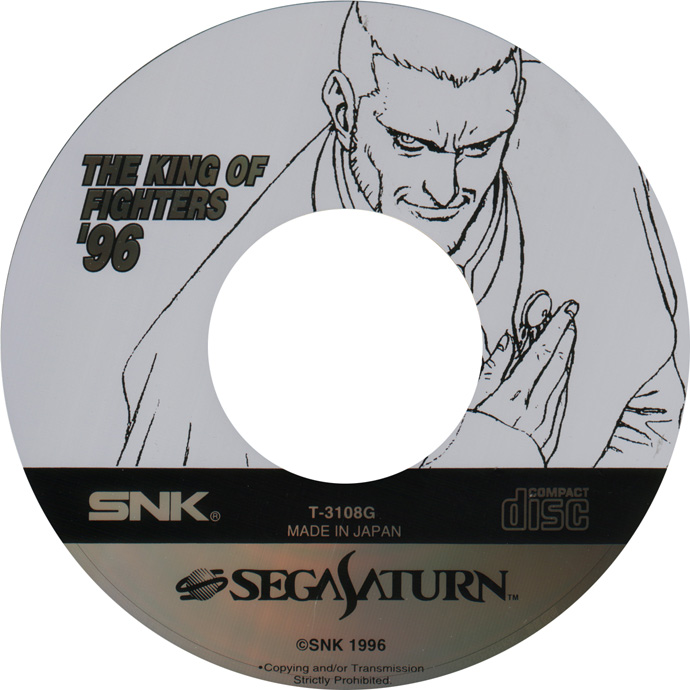 The King of Fighters 96 avec RAM Segasaturn Japan Ver Sega Saturn